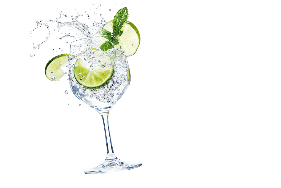 Glass Water Lime